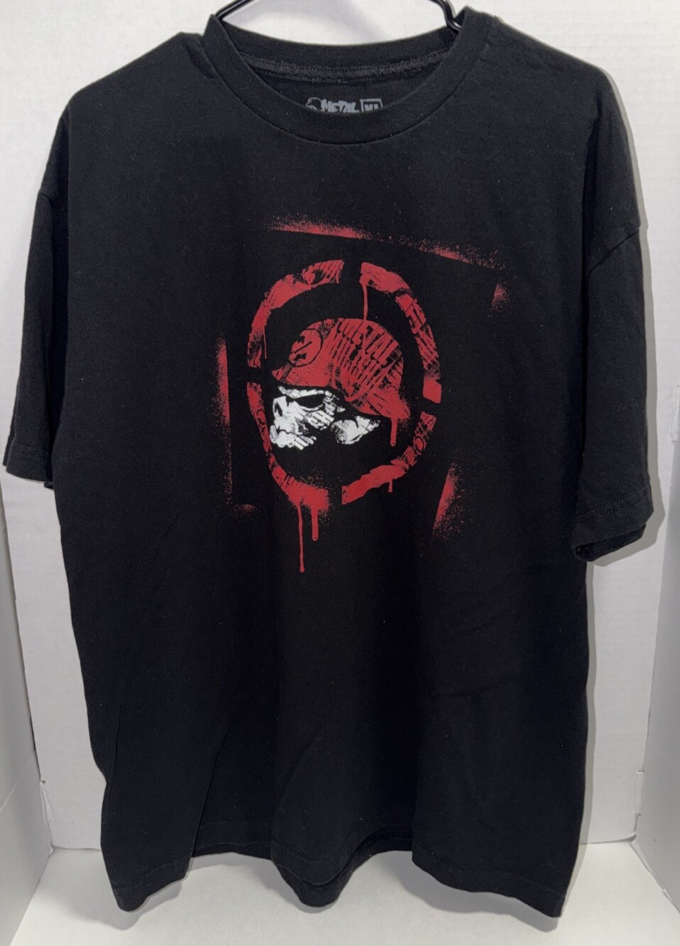 Metal Mulisha T-Shirt Black Size XL Skull